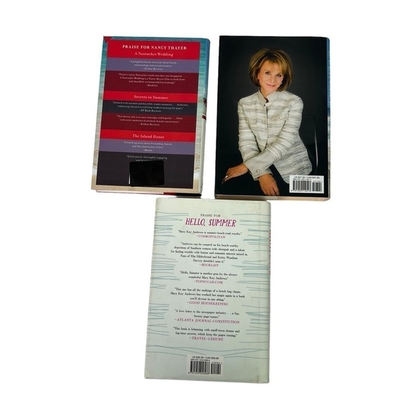 Nancy Thayer/Barbara DELINSKY/Mary Kay Andrews Fiction Books Summer Beach Reads - Picture 2 of 8